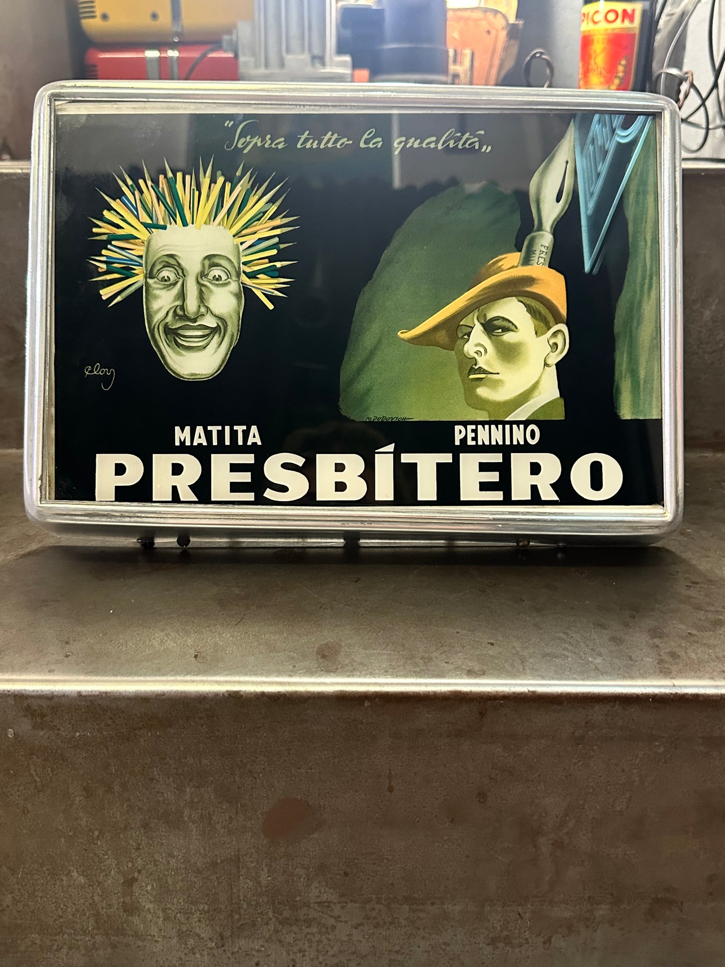 Insegna luminosa originale - Penne Presbitero