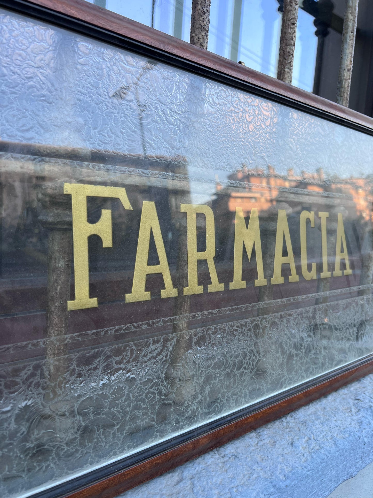Vetrofania originale - Farmacia