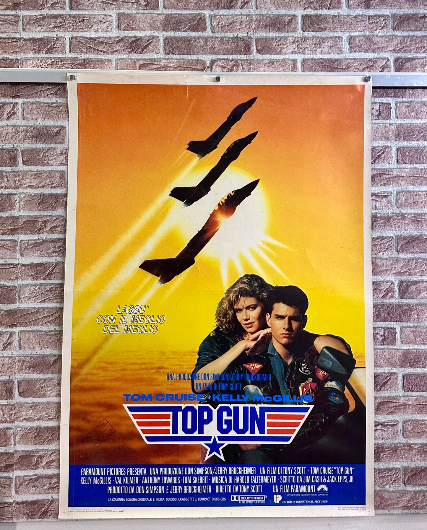 Manifesto cinema - Top Gun - Tom Cruise
