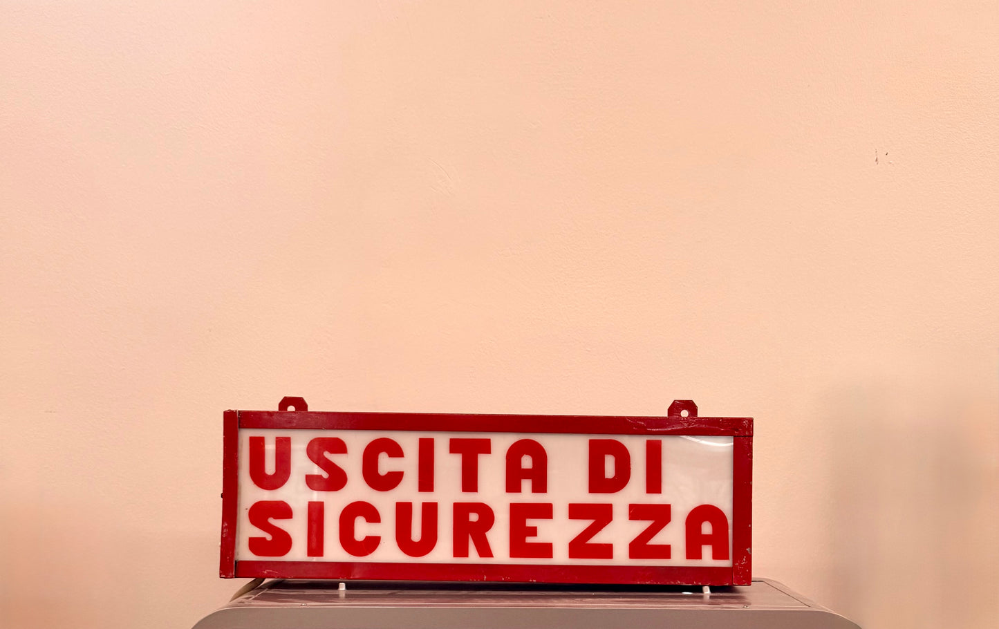 Insegna luminosa originale - Uscita di sicurezza