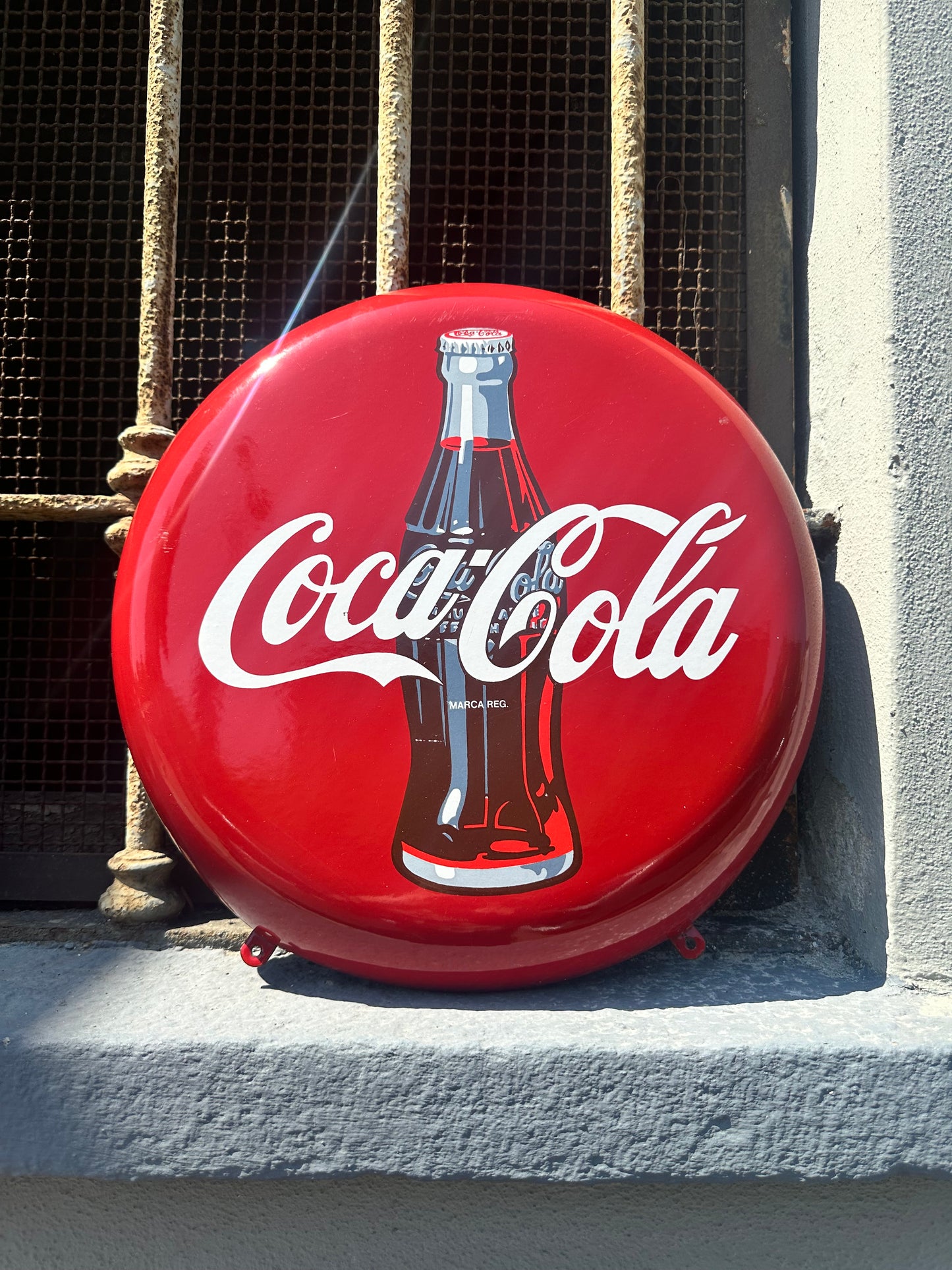 Insegna smaltata - Coca Cola