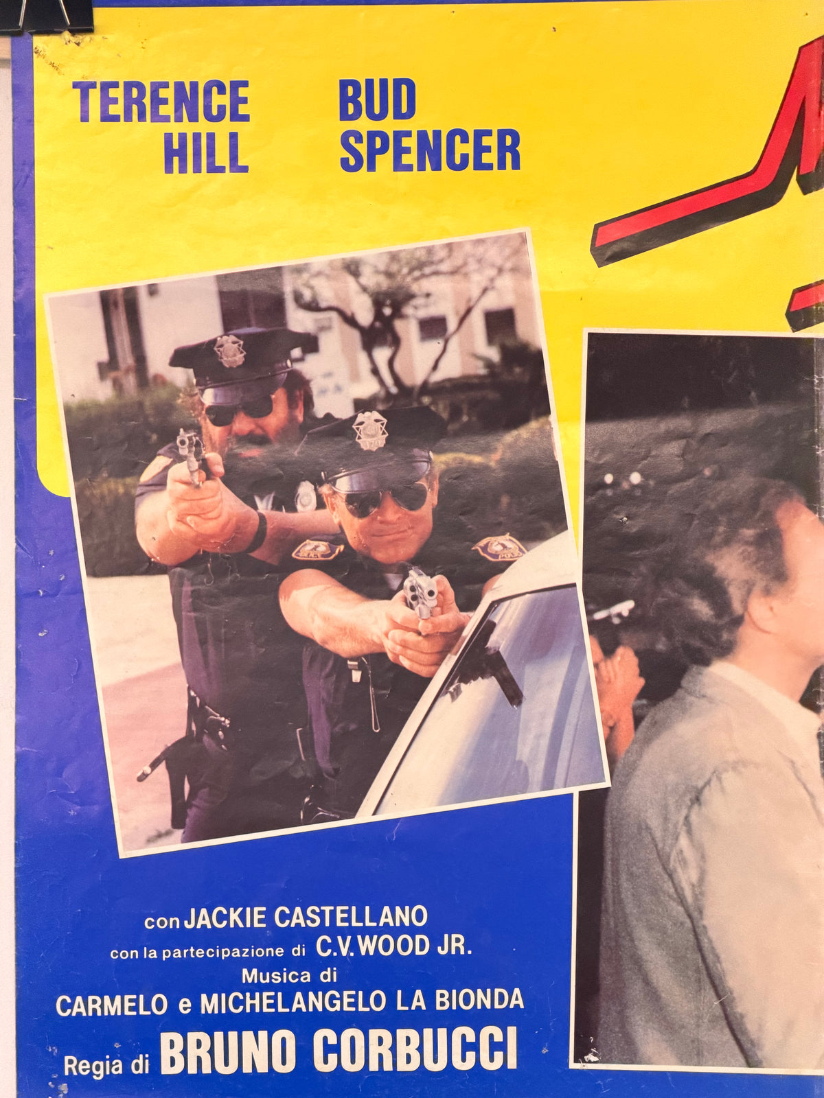 Fotobusta di cinema - Miami supercops - Bud Spencer Terence Hill