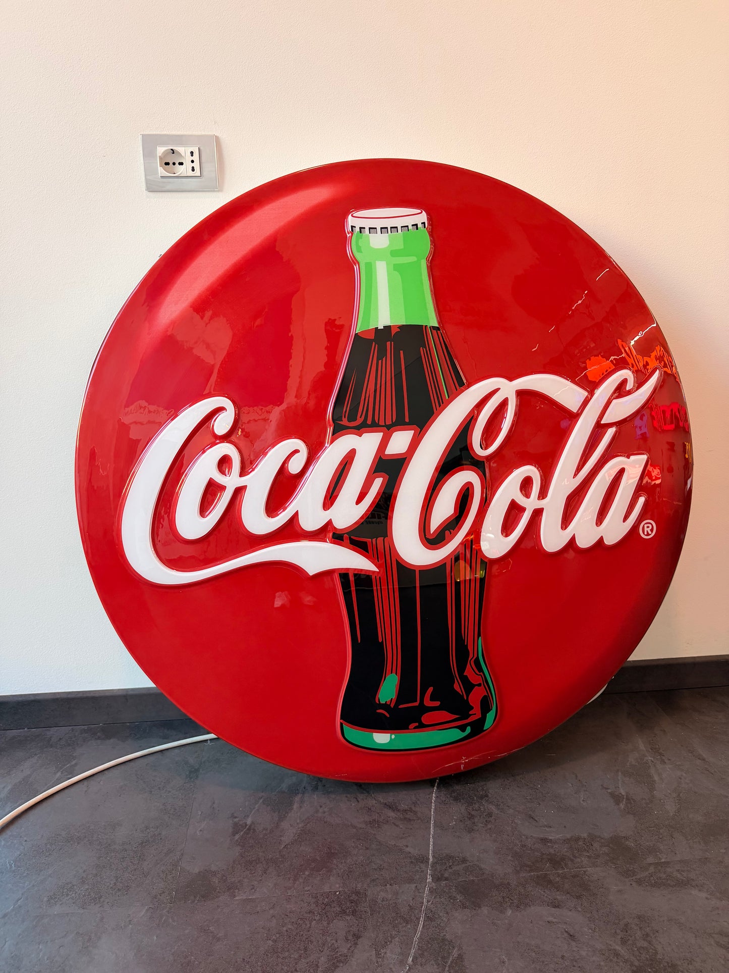 Insegna luminosa Coca Cola’80