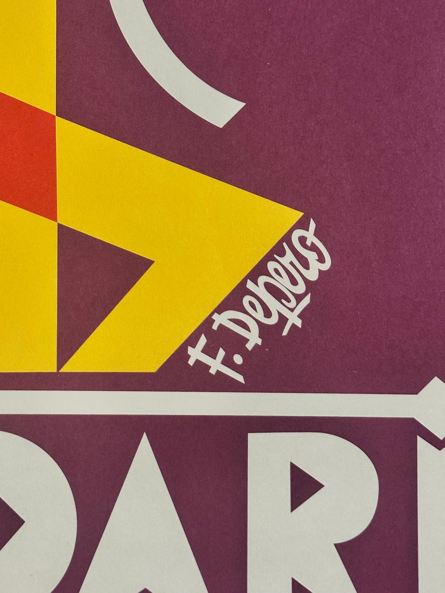 Manifesto pubblicitario originale - Campari Depero