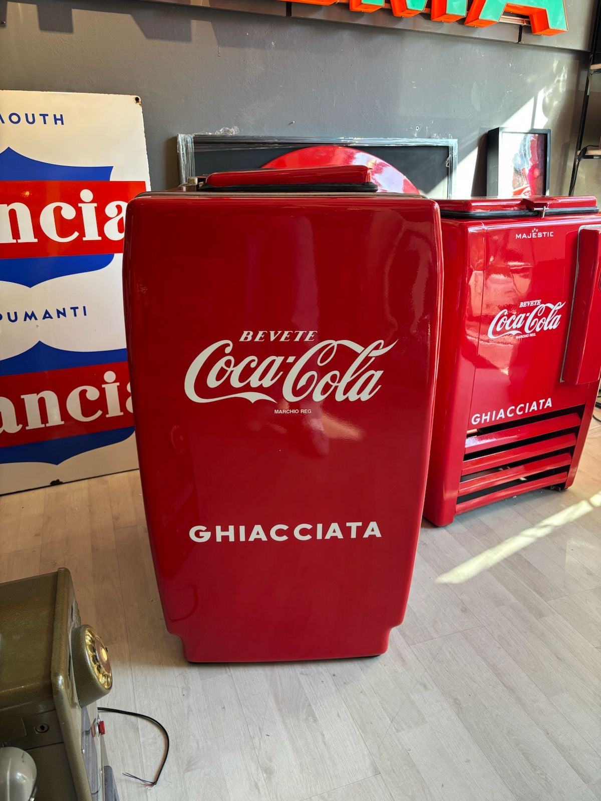 Pozzetto ghiacciaia Coca Cola anni 50 Majestic
