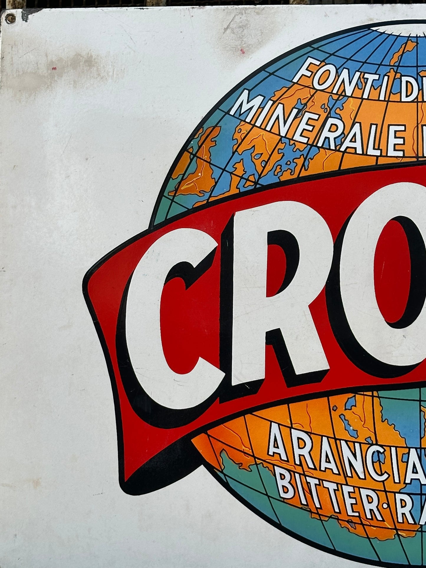 Insegna smaltata CRODO