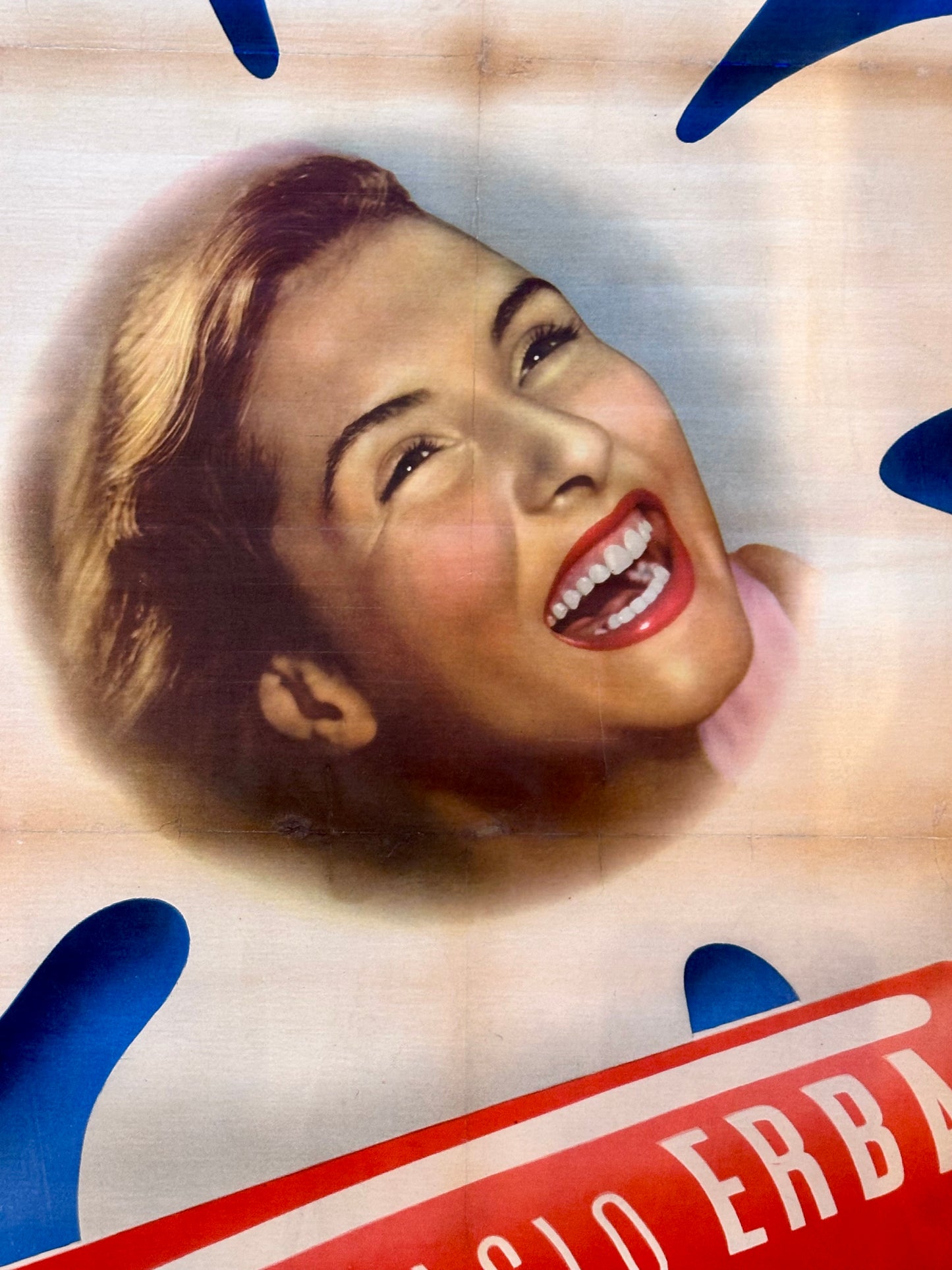 Manifesto pubblicitario originale - Dentifricio Giviemme