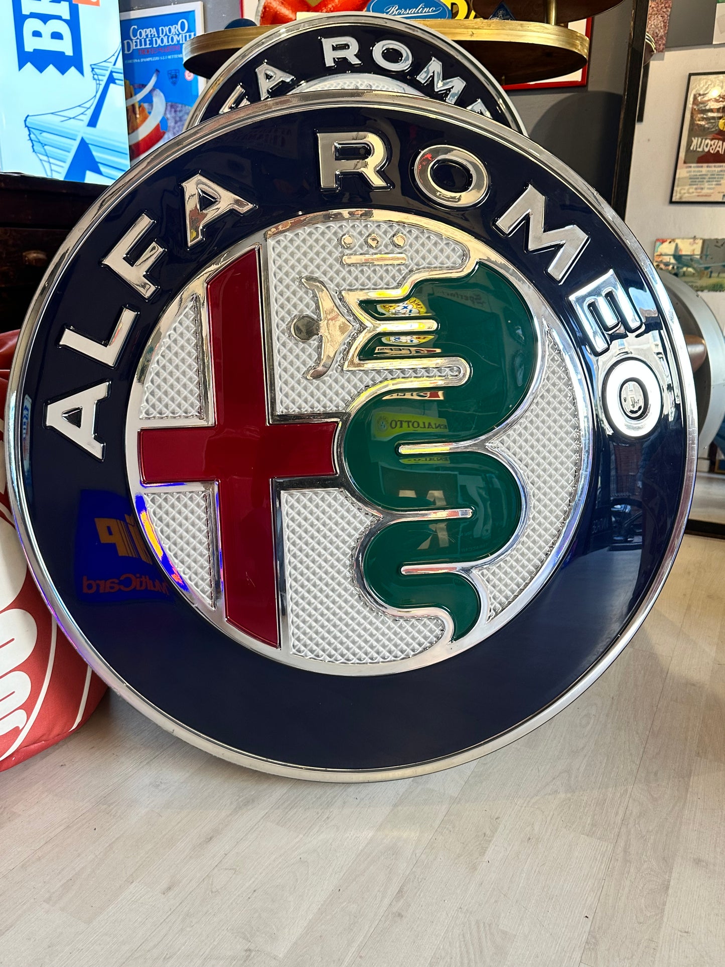 Insegna luminosa - Alfa Romeo