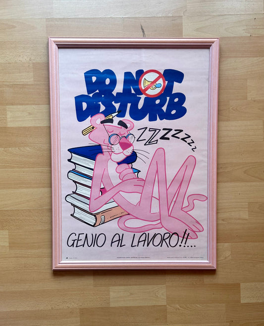 Manifesto originale pubblicitario - Pantera Rosa