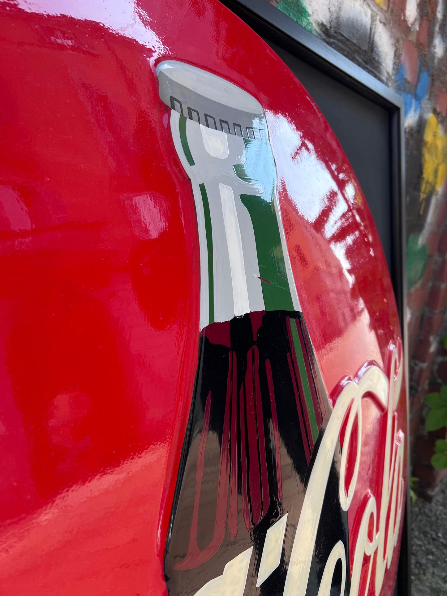 Insegna originale Coca Cola anni 70