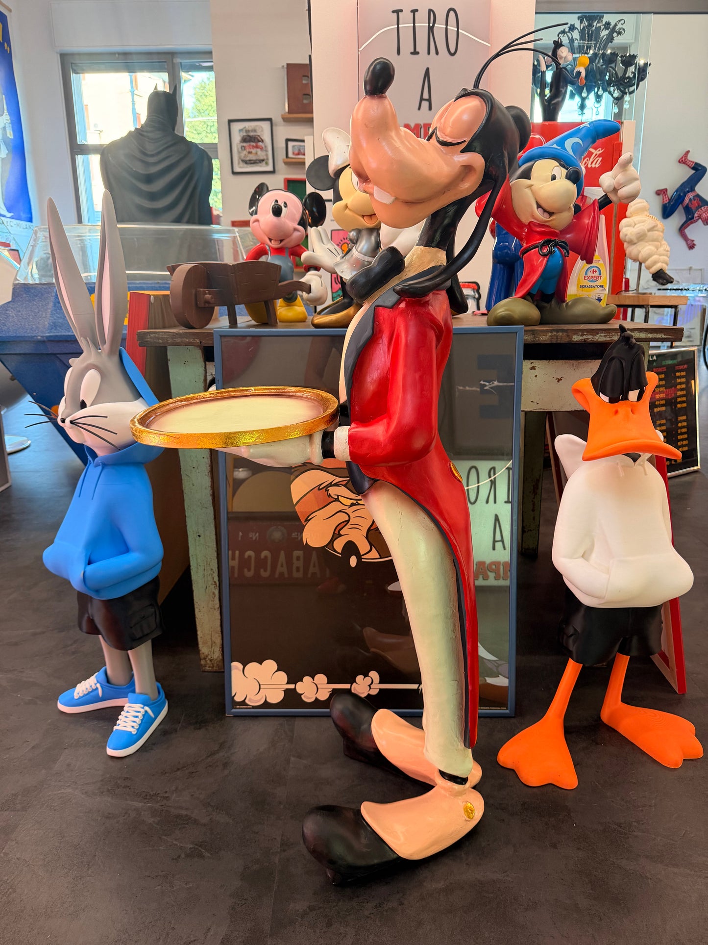 Statua originale Disney - Pippo Maggiordomo