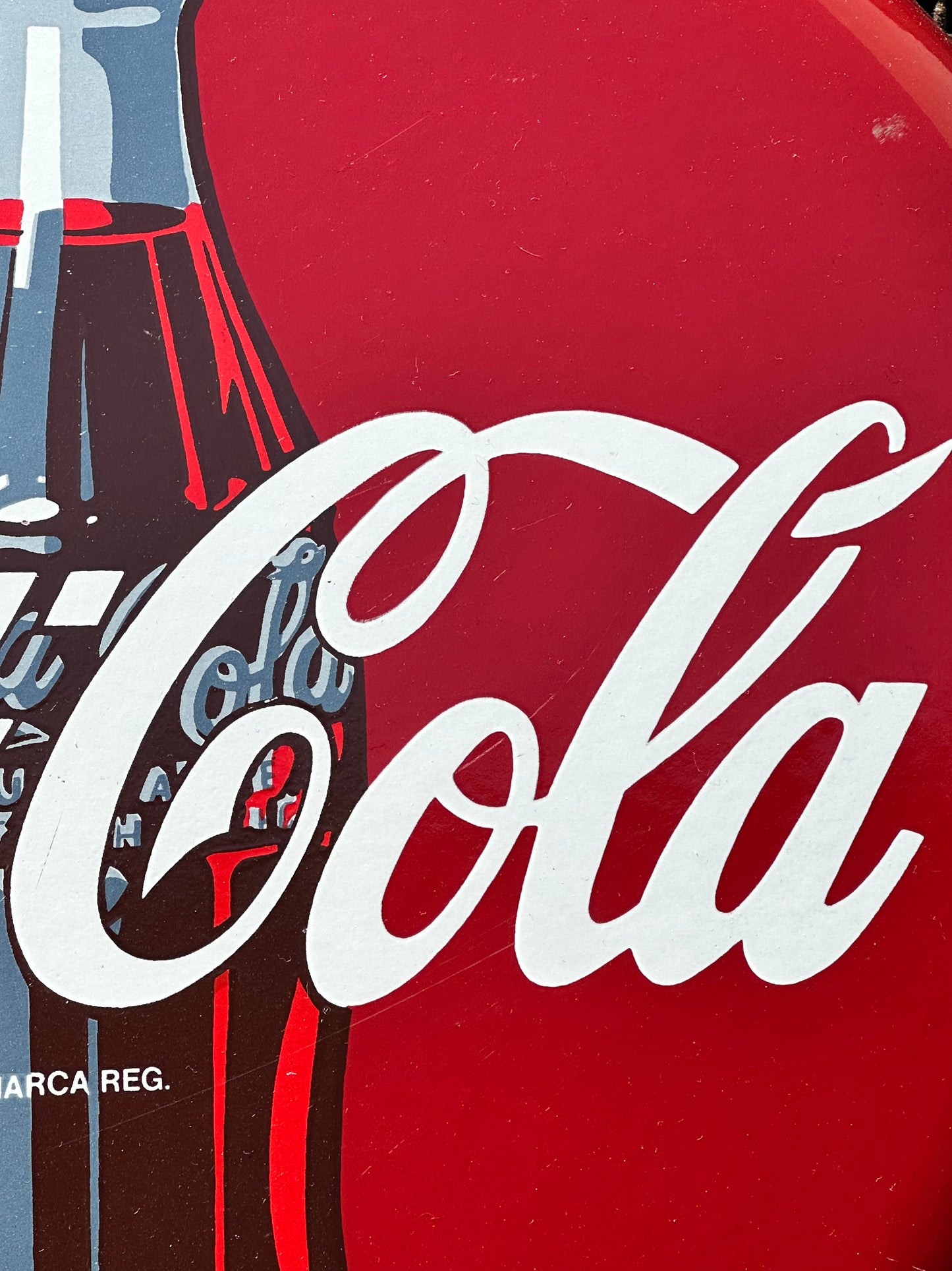 Insegna smaltata - Coca Cola