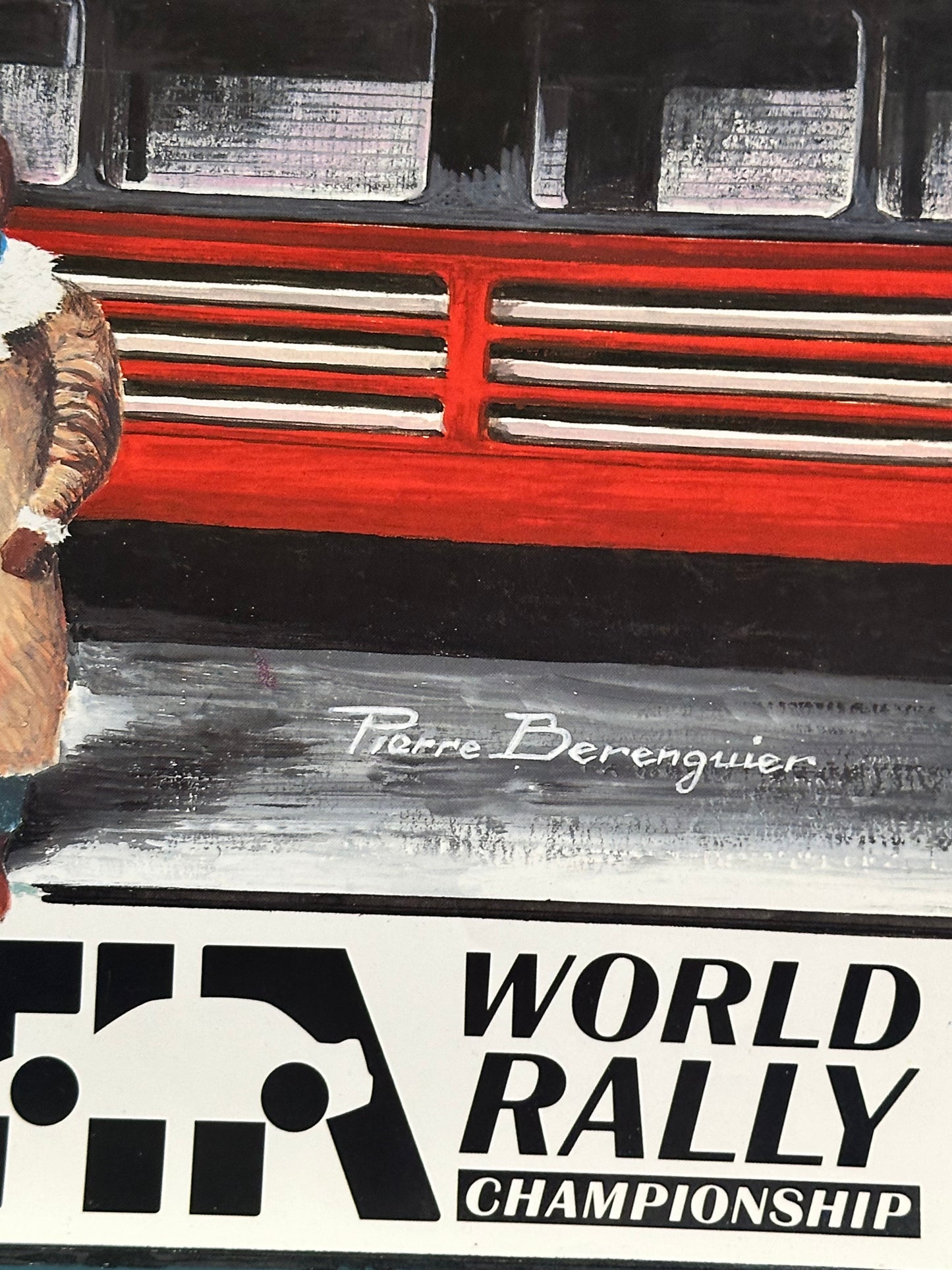 Manifesto pubblicitario originale - Rallye Monte Carlo