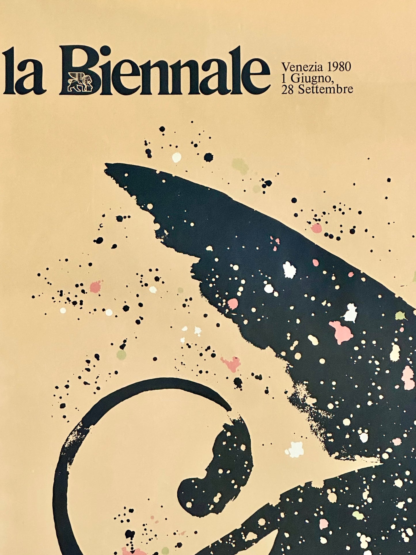 Manifesto pubblicitario originale - Biennale di Venezia