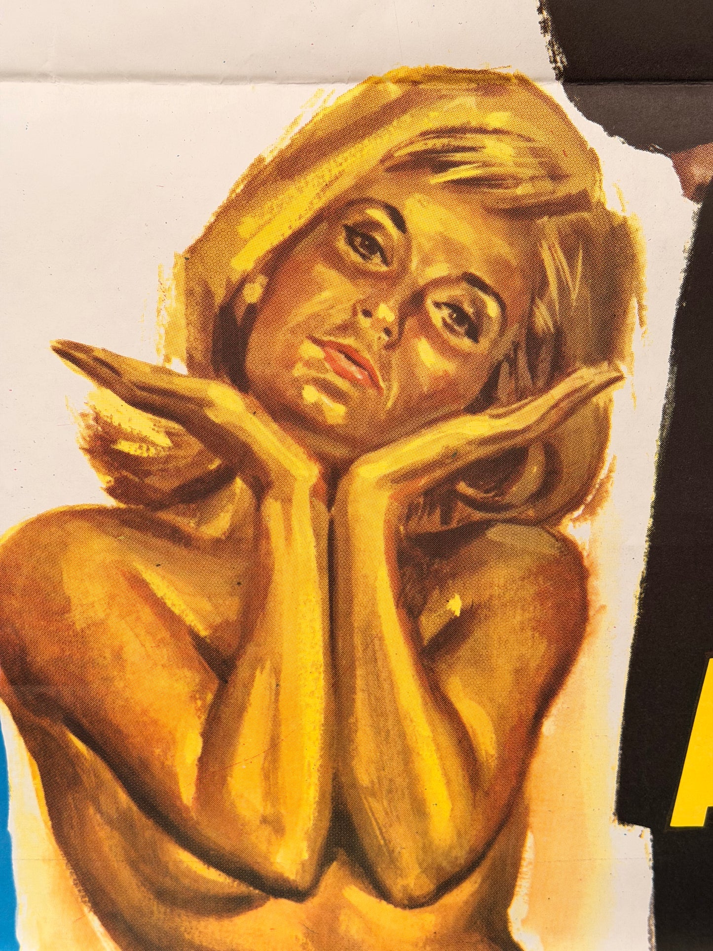 Manifesto originale di cinema - 007 Missione Goldfinger - Sean Connery