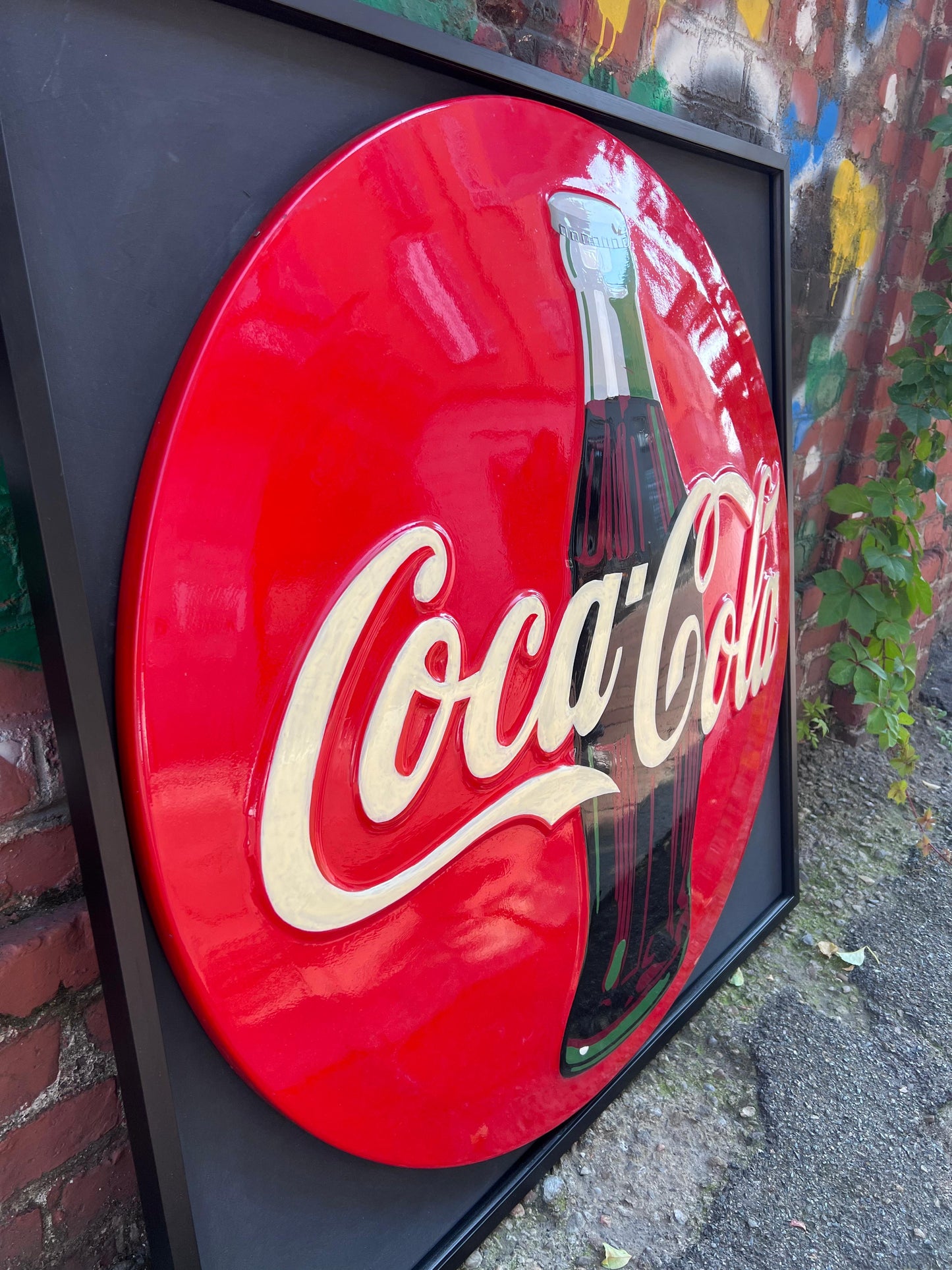 Insegna originale Coca Cola anni 70