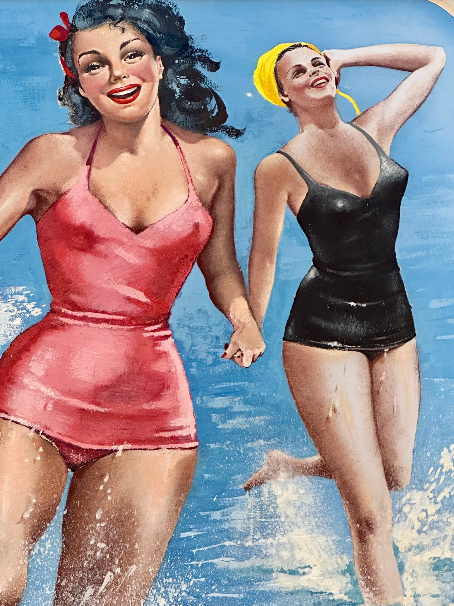 Bozzetto a tempera Arnaldo Musati - Mare
