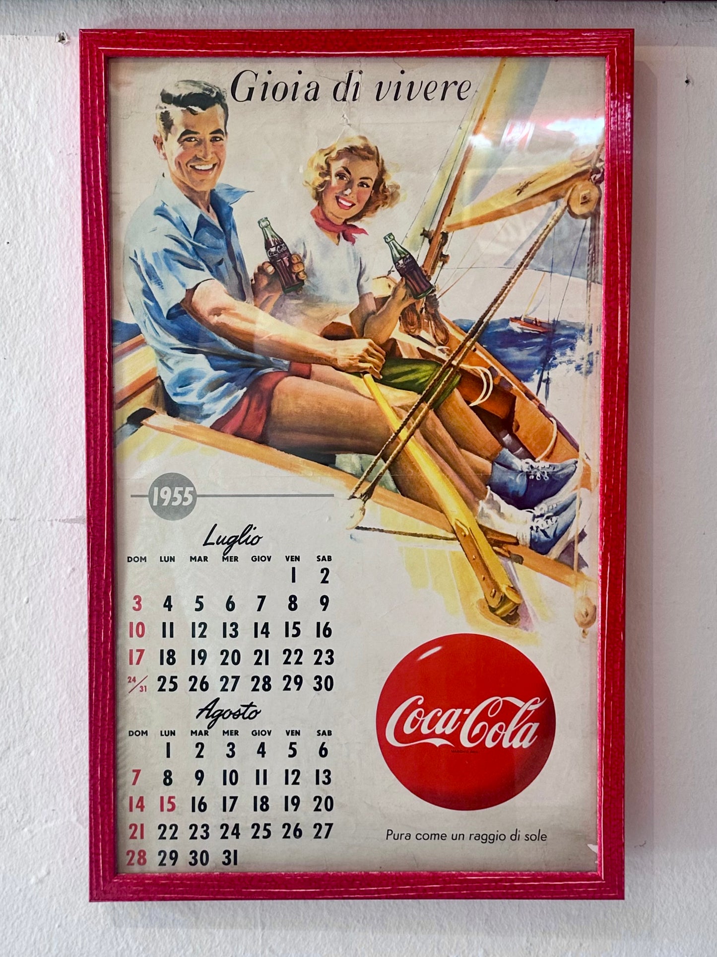 Calendario originale - Coca Cola