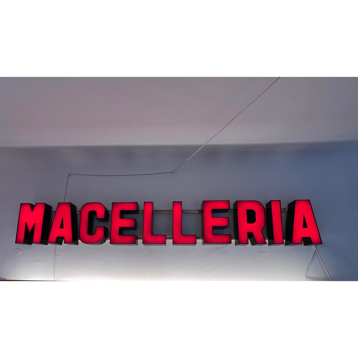 Insegna luminosa - Macelleria