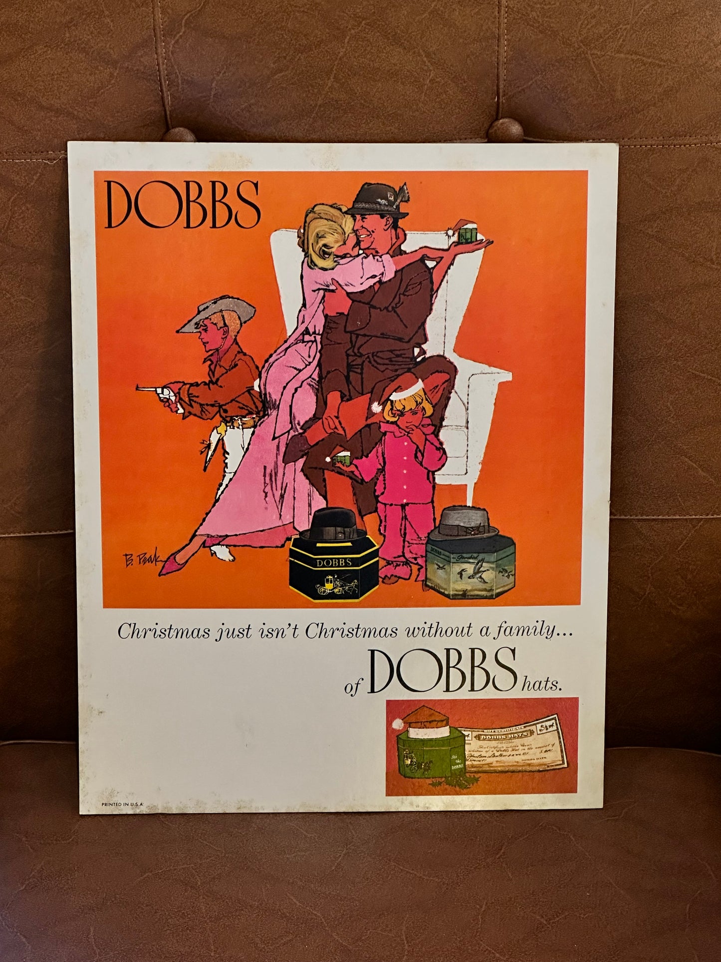 Cartonato pubblicitario originale - DOBBS