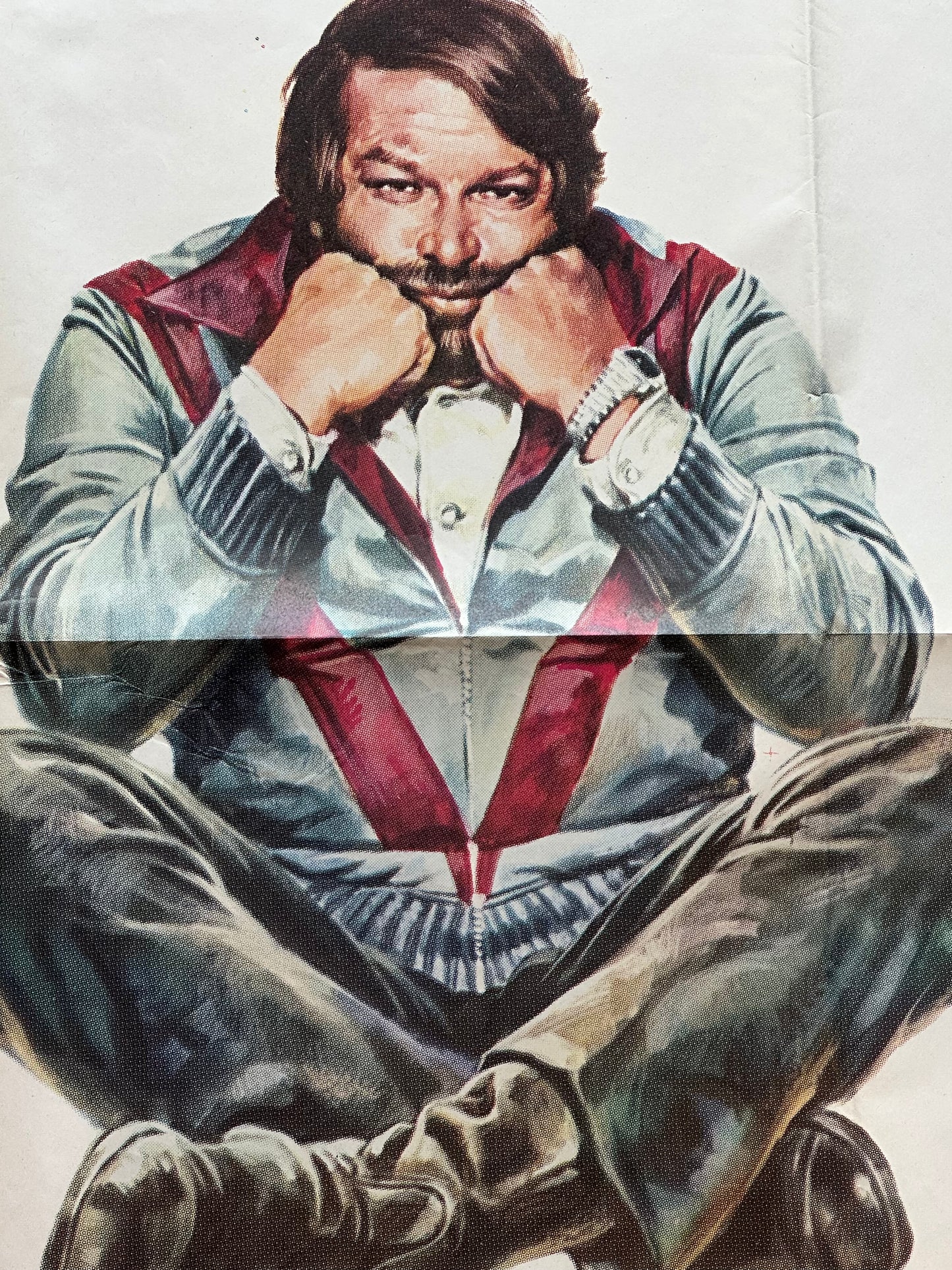 Manifesto originale di cinema - Antrimenti ci arrabbiamo! - Bud Spencer