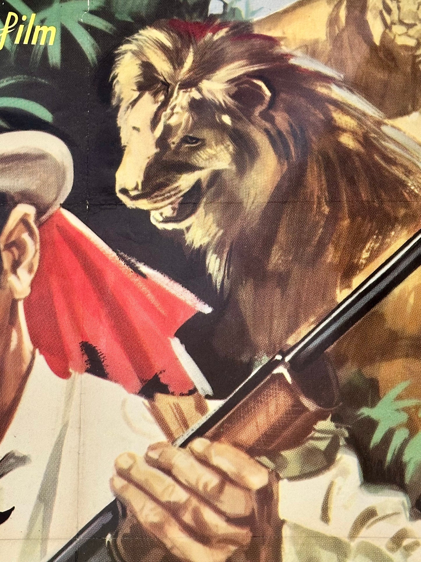 Manifesto di cinema - Toto’ nella fossa dei leoni