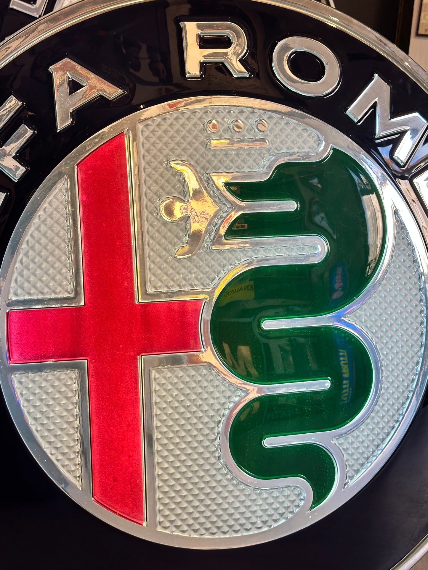 Insegna luminosa - Alfa Romeo