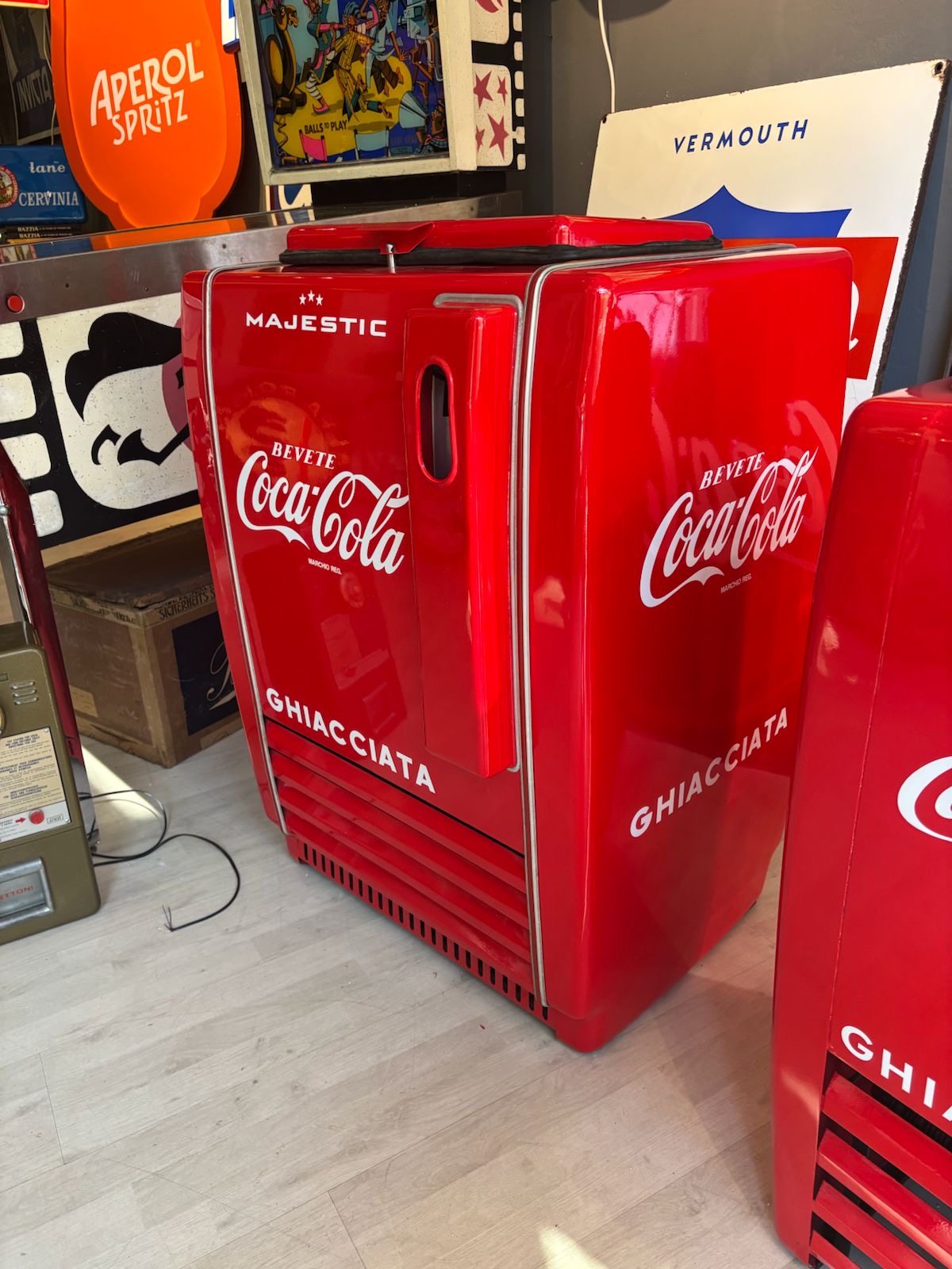 Pozzetto ghiacciaia Coca Cola anni 50 Majestic
