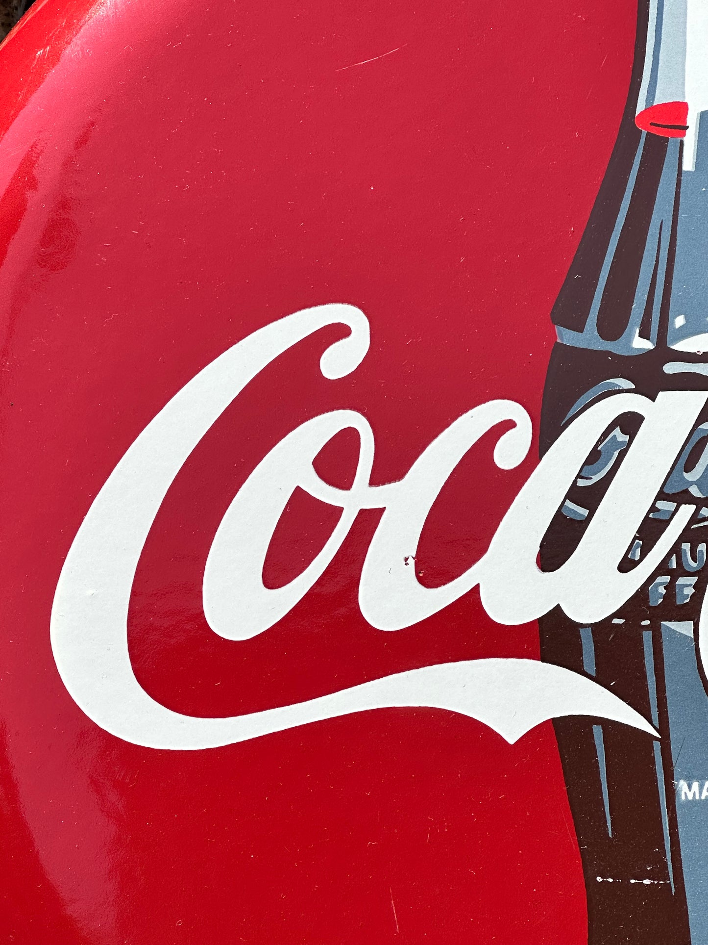 Insegna smaltata - Coca Cola
