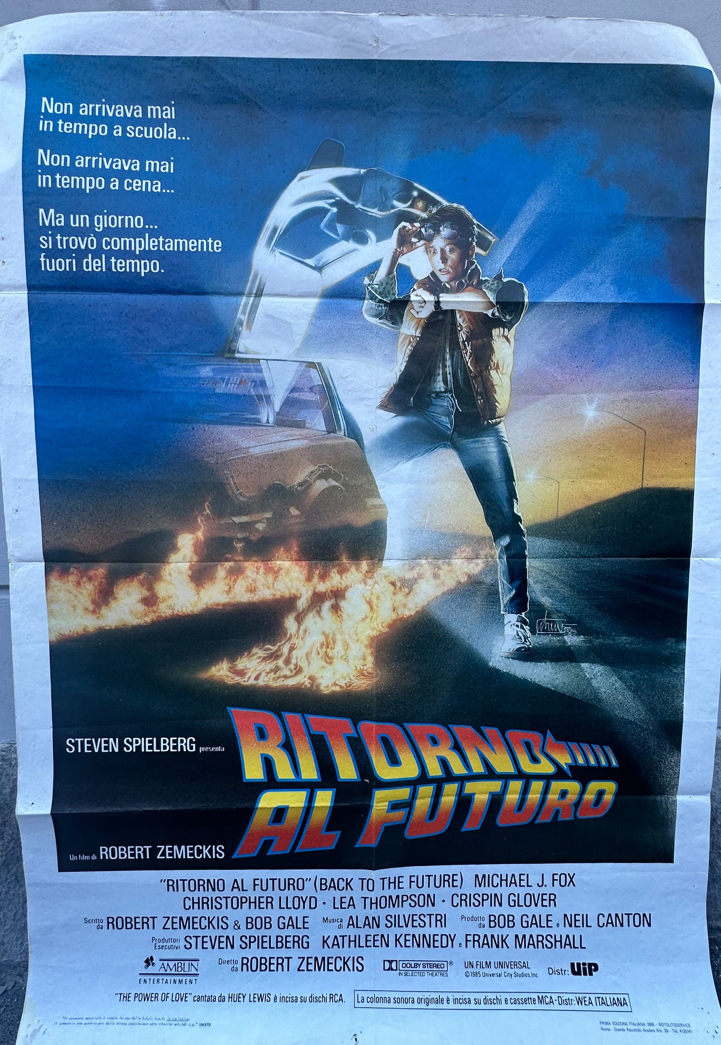 Manifesto di cinema - Ritorno al futuro