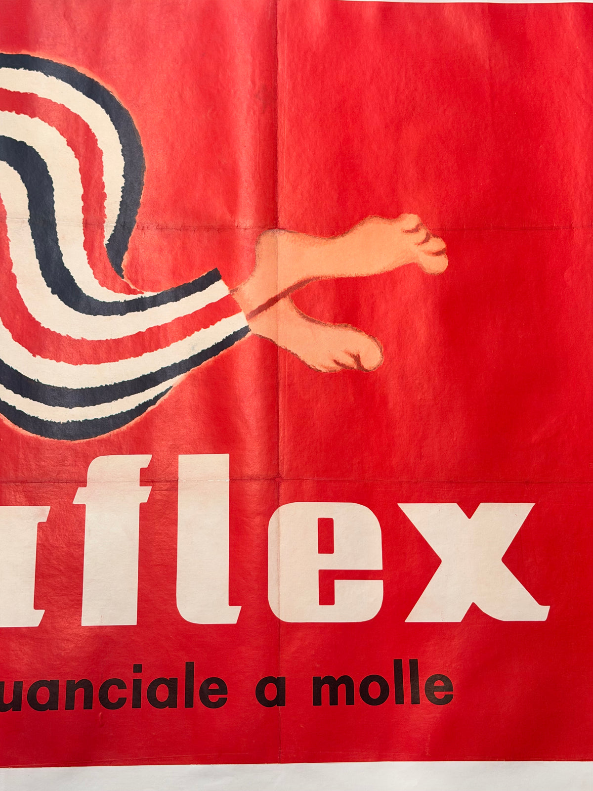 Manifesto pubblicitario originale - Permaflex