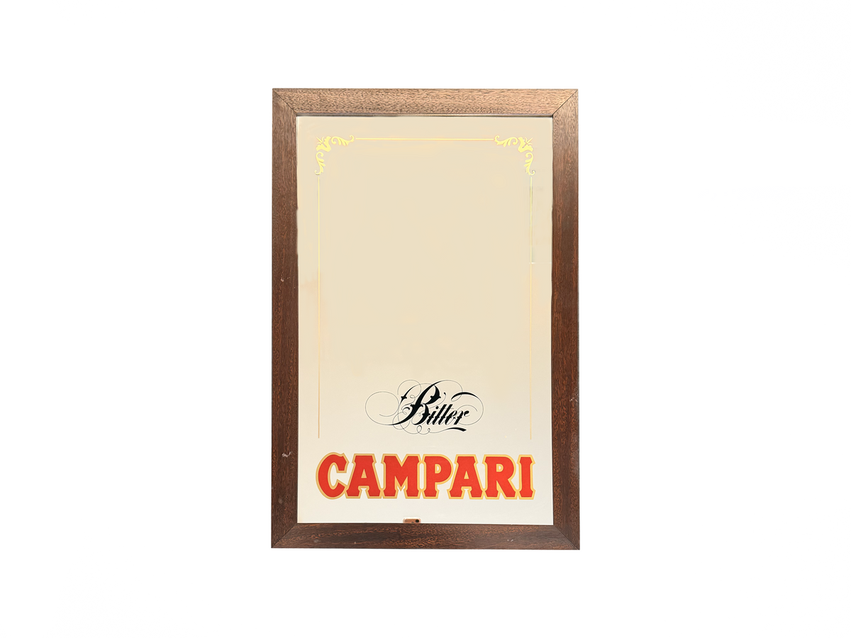 Specchio pubblicitario originale - Bitter Campari