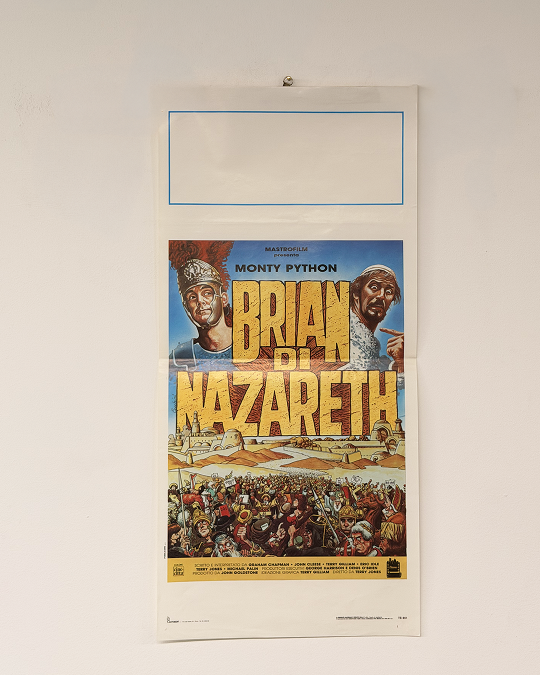 Locandina di cinema - Brian di Nazareth - Monty Phyton