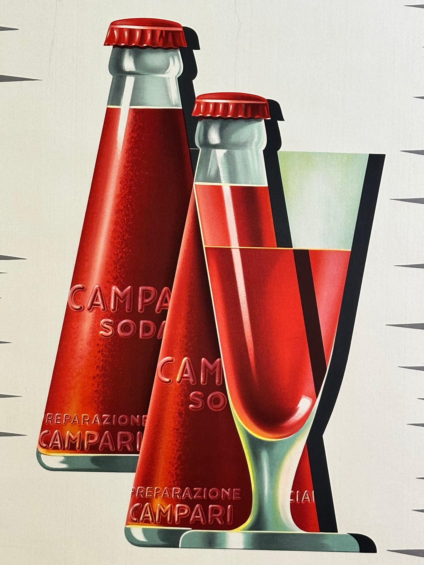 Manifesto pubblicitario Campari Soda