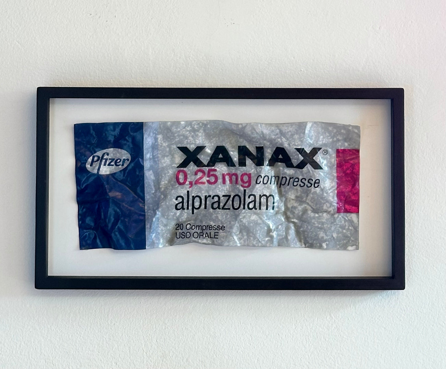 Opere d'arte contemporanea - Xanax
