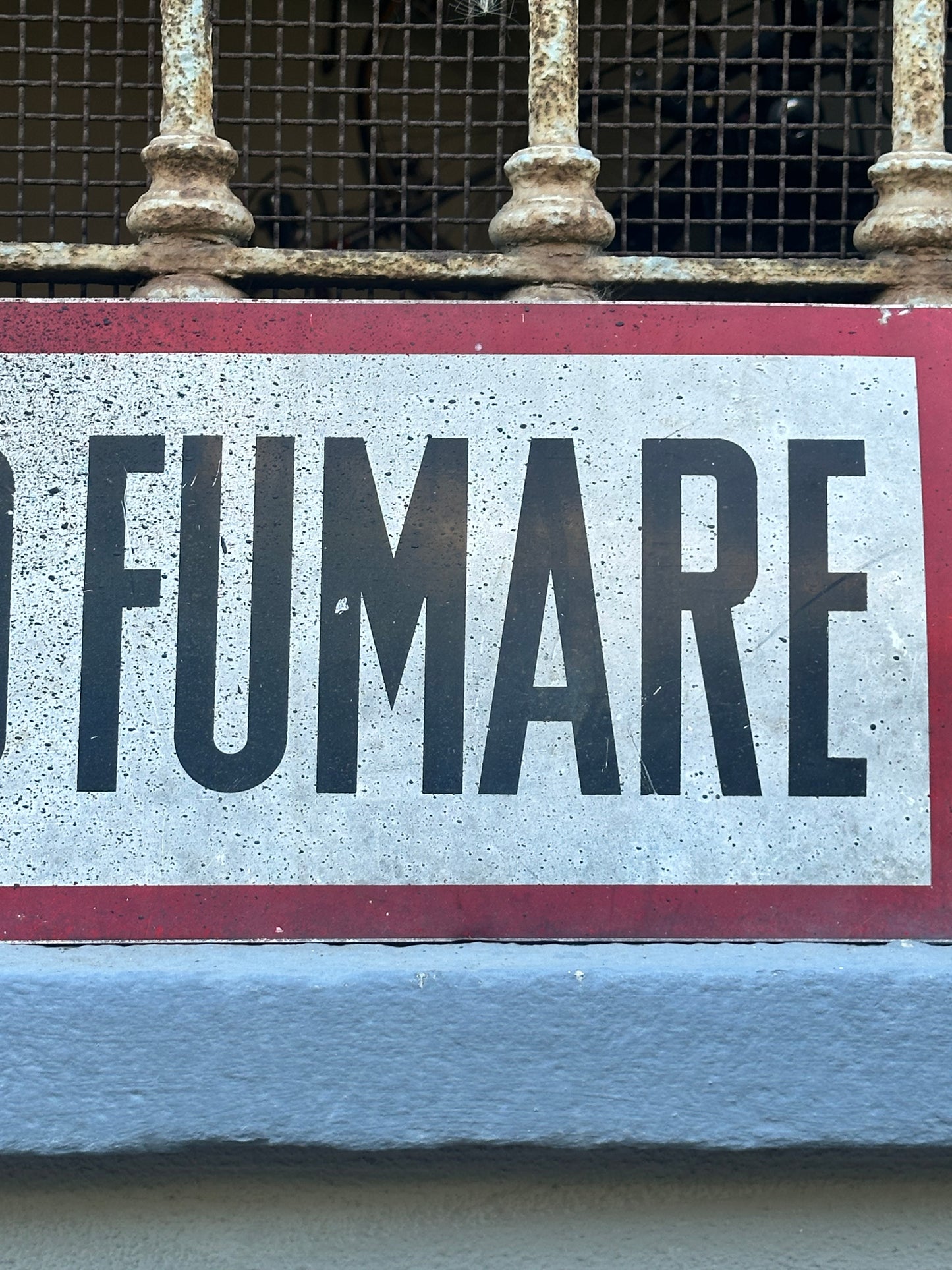 Insegna pubblicitaria - Vietato Fumare