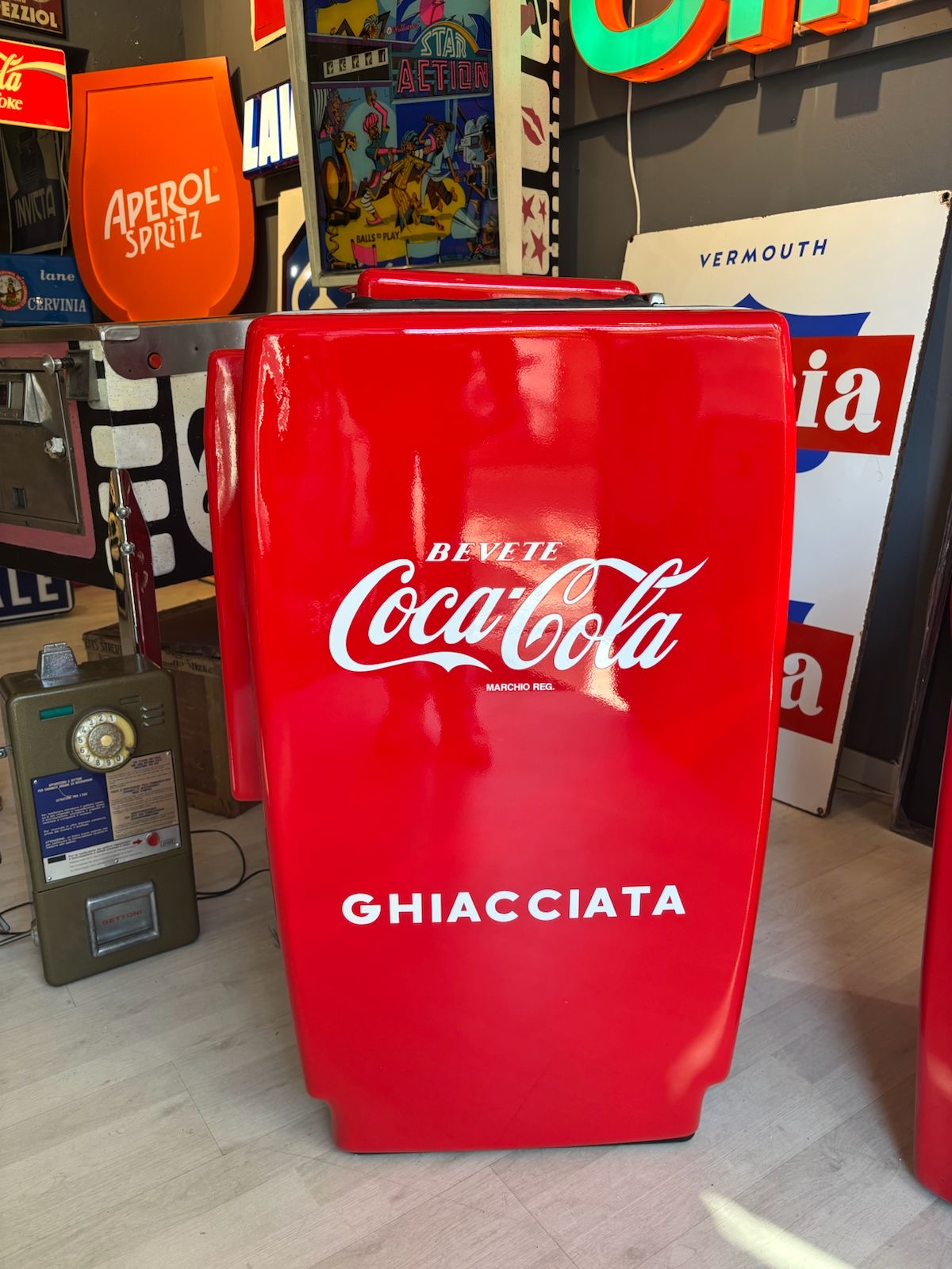 Pozzetto ghiacciaia Coca Cola anni 50 Majestic