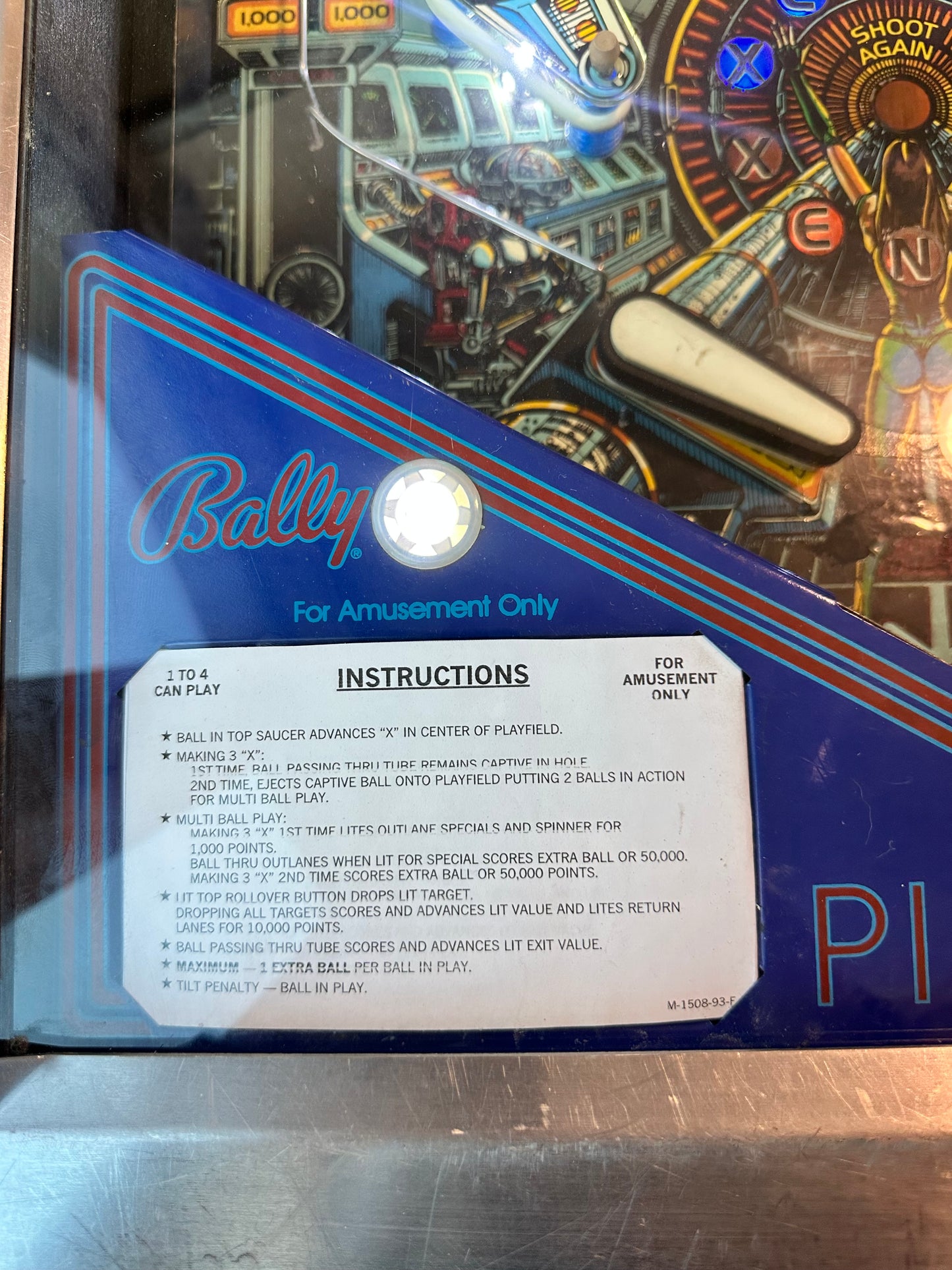 Flipper Bally Xenon anni 80