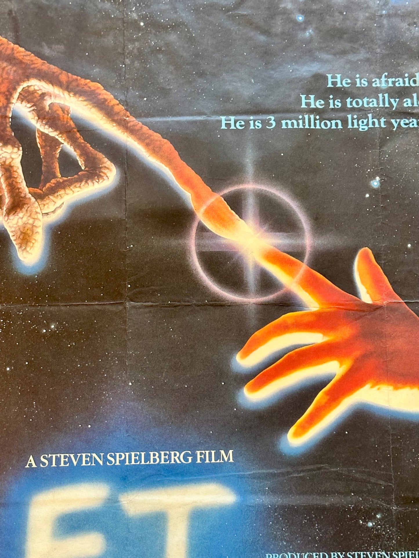 Manifesto originale di cinema - E.T (versione americana)