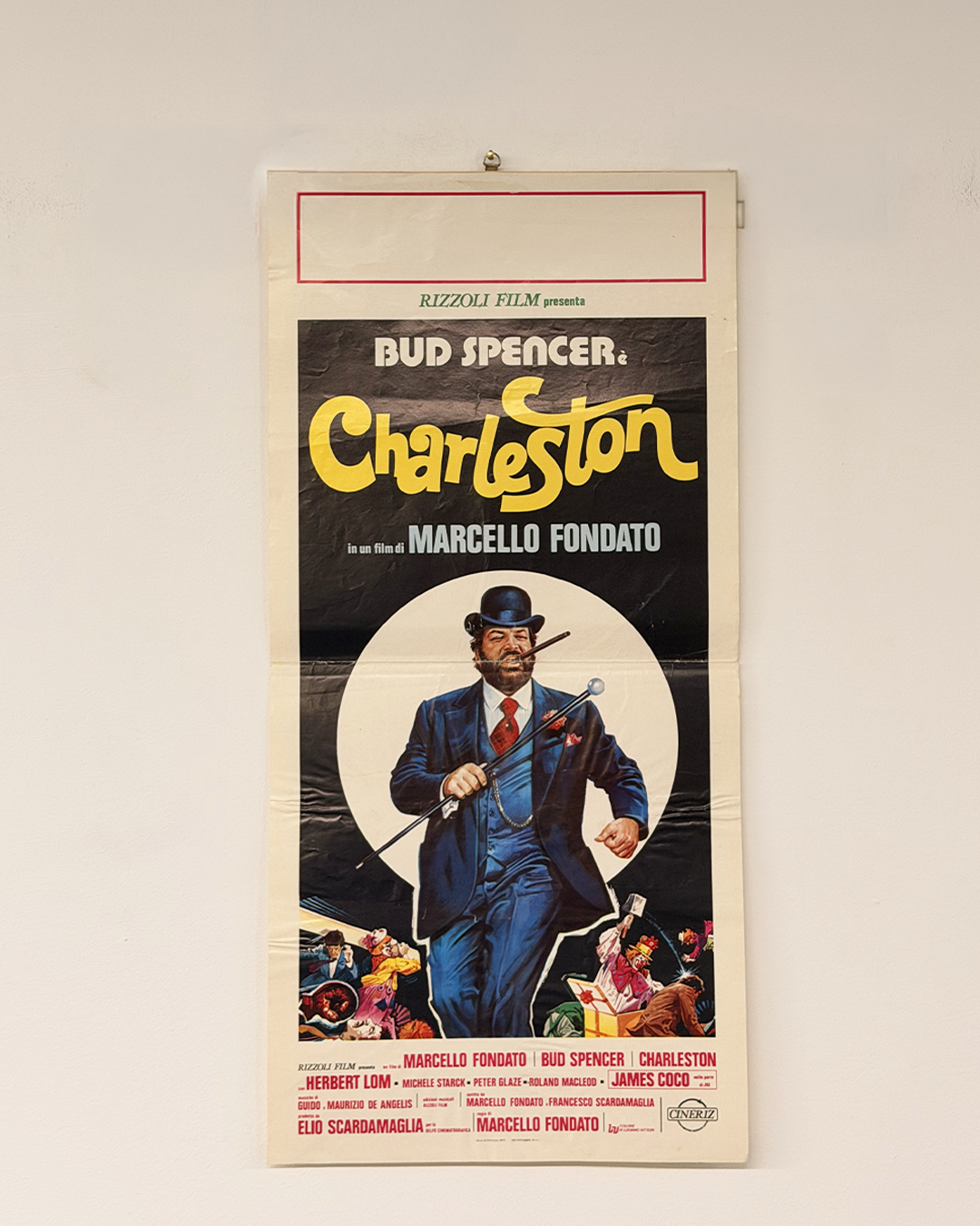 Locandina di cinema - Charleston - Bud Spencer