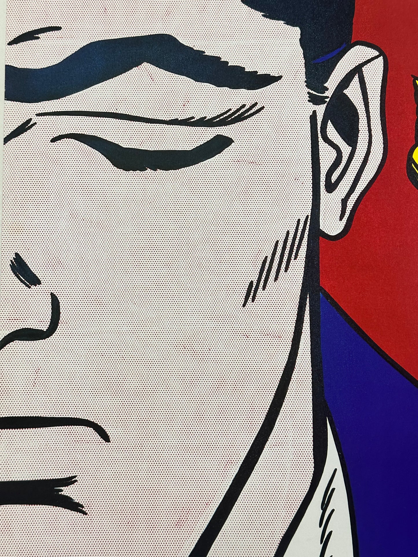 Manifesto pubblicitario originale - Roy lichtenstein