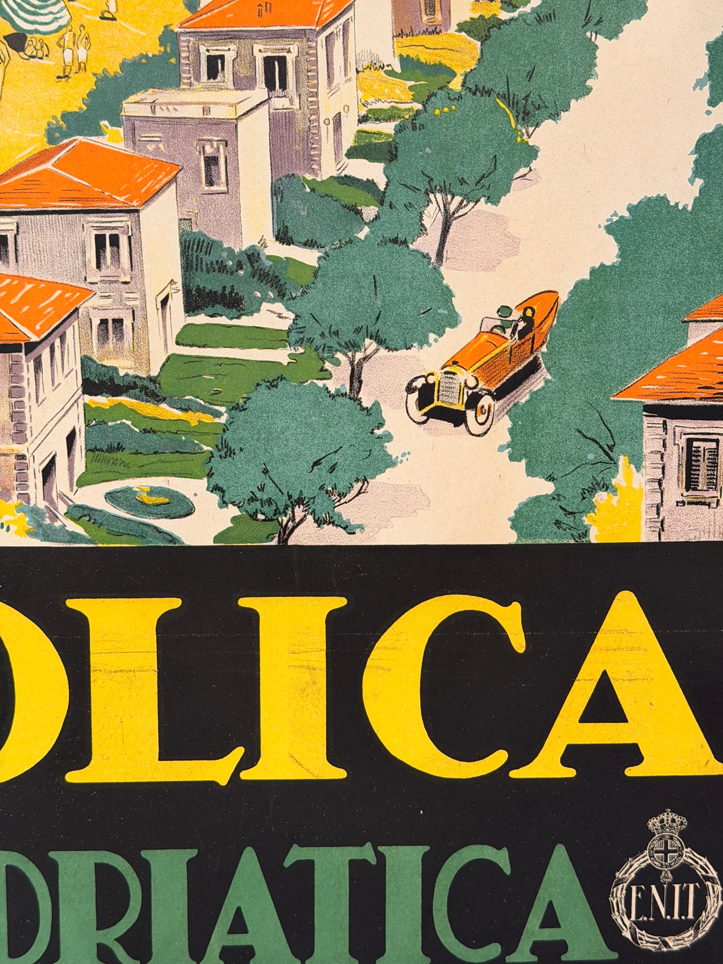 Manifesto pubblicitario originale - Cattolica ENIT