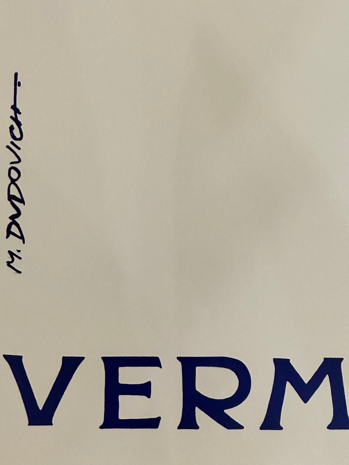 Manifesto originale pubblicitario - Carpano - Vermouth Torino