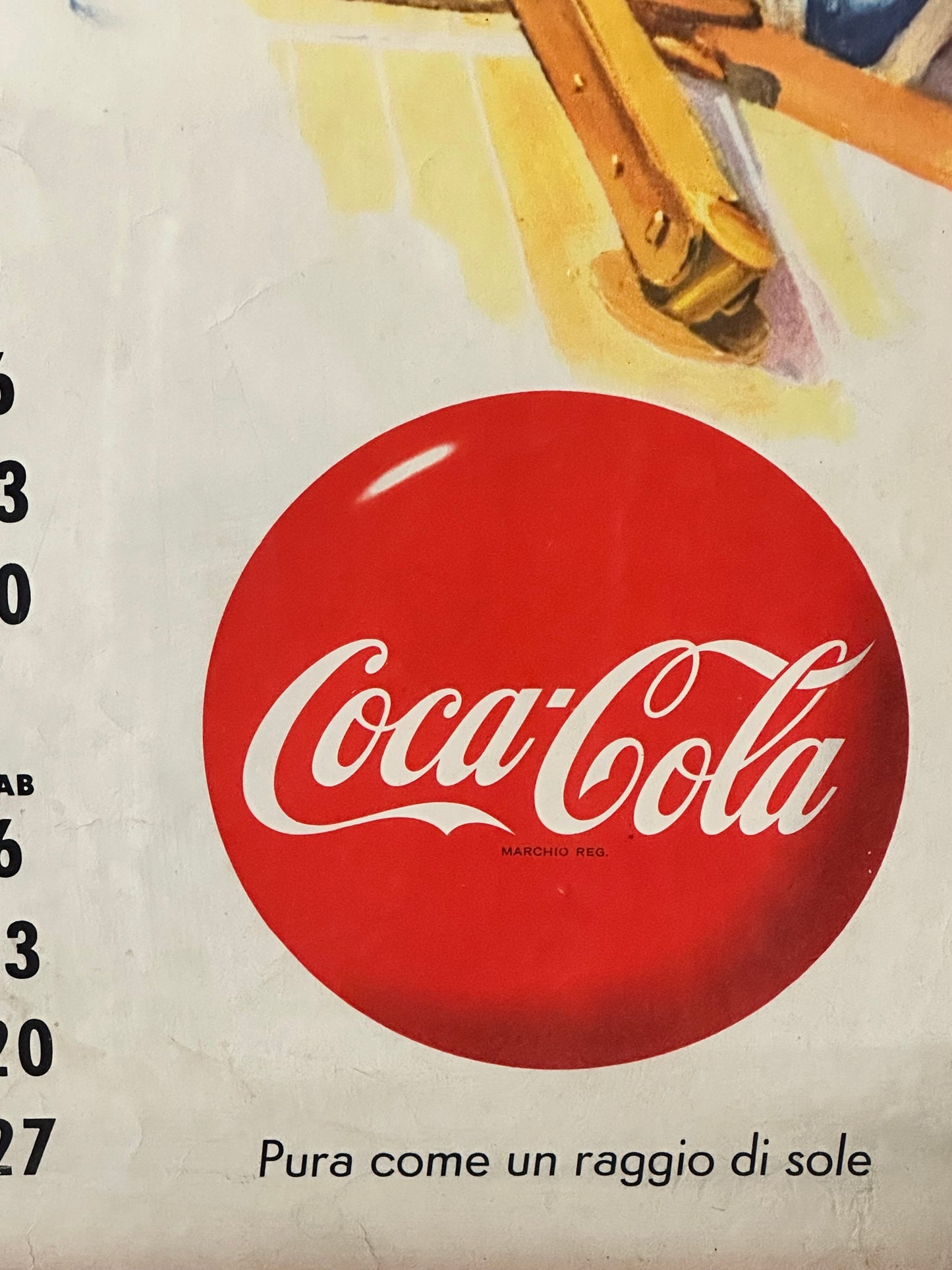 Calendario originale - Coca Cola