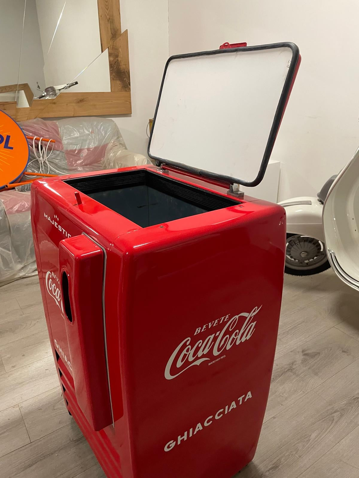 Pozzetto Coca Cola anni 50