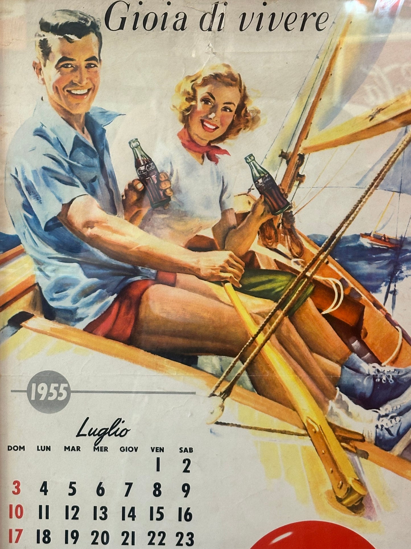 Calendario originale - Coca Cola