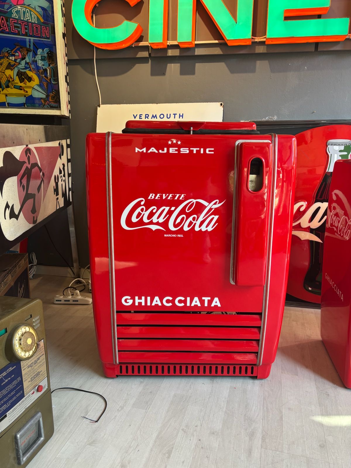 Pozzetto ghiacciaia Coca Cola anni 50 Majestic