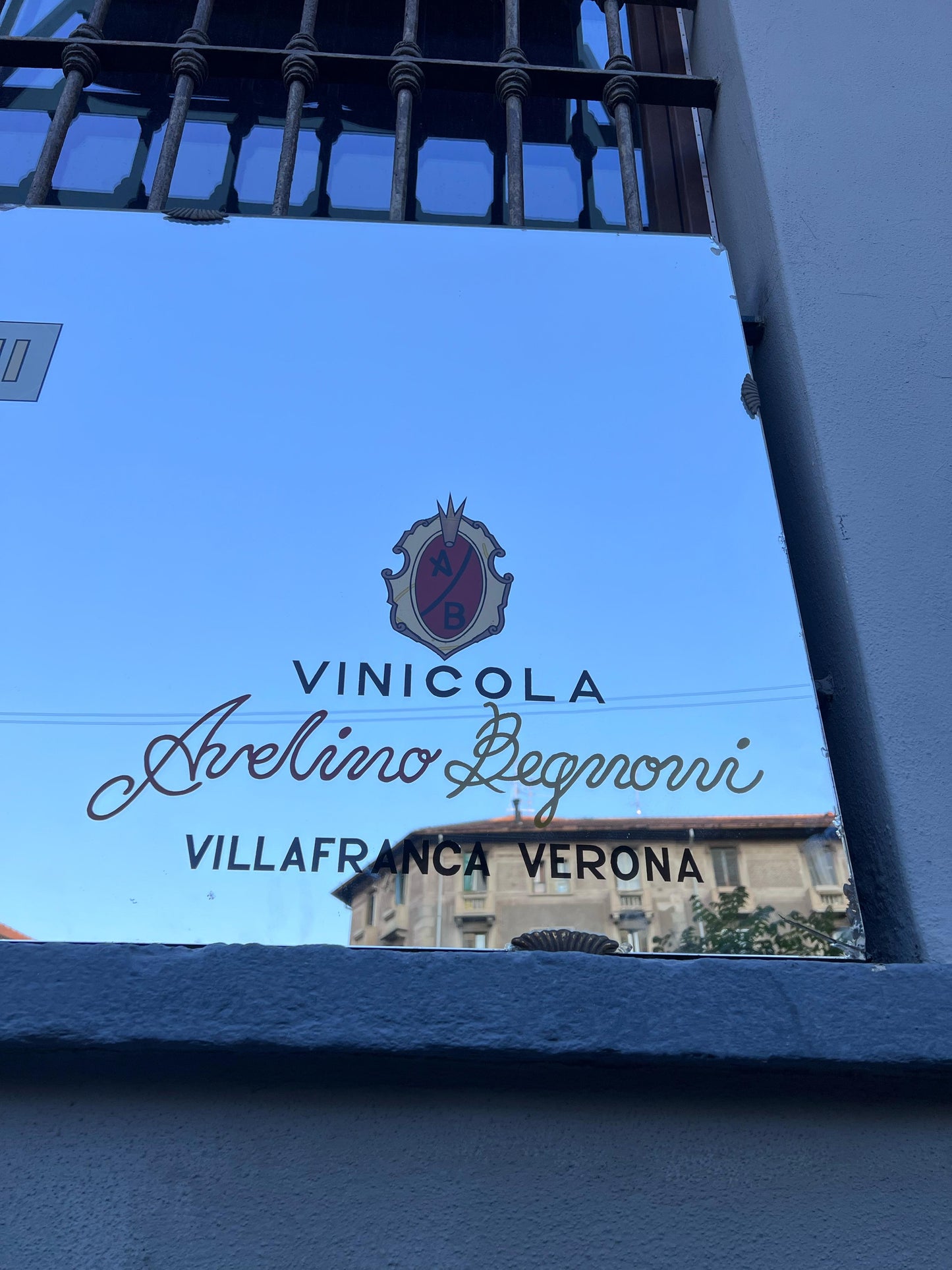 Specchio pubblicitario originale - Begnoni