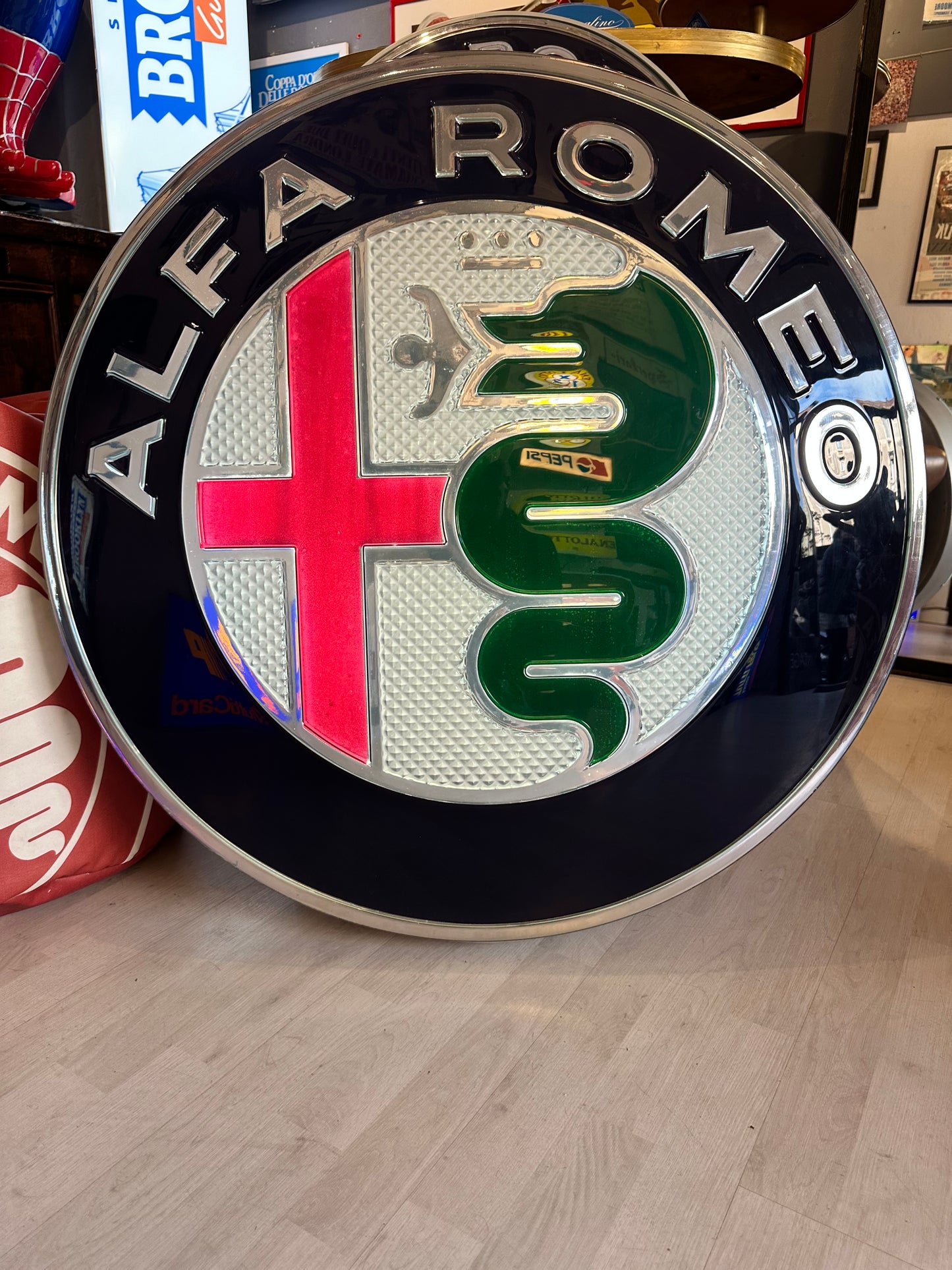 Insegna luminosa - Alfa Romeo