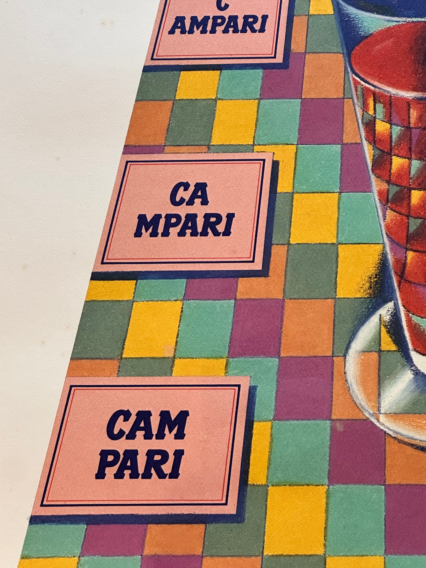 Manifesto pubblicitario originale - Campari